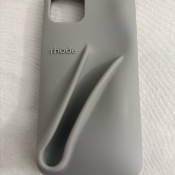 White iPhone 13 Case with Lip Balm Holder - Picture 2 of 5